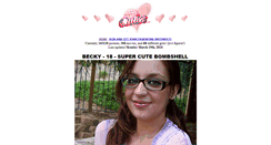 Desktop Screenshot of becky.totalsupercuties.com