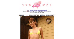 Desktop Screenshot of chloe.totalsupercuties.com