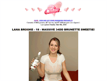 Tablet Screenshot of lana.totalsupercuties.com
